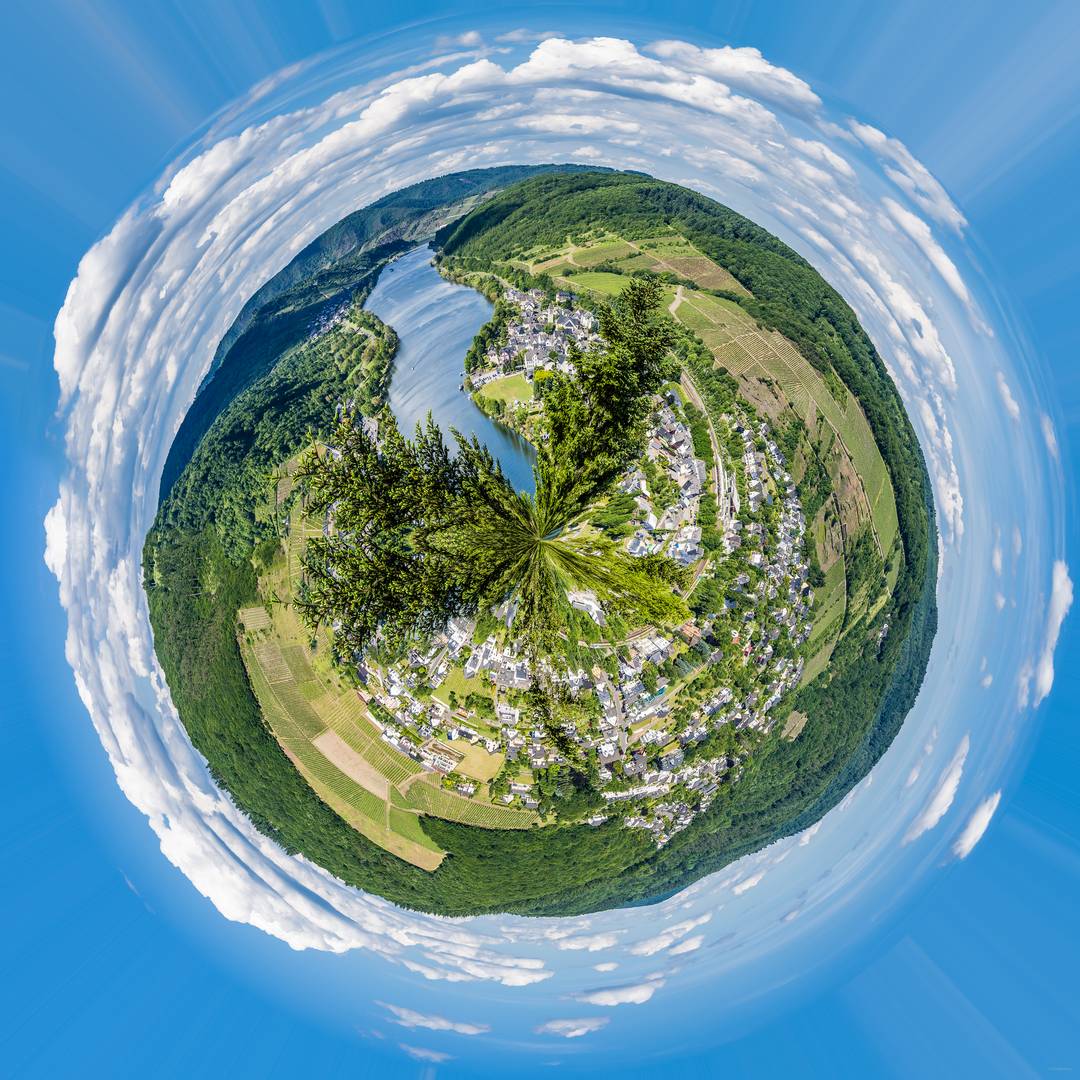 Mosel bei Alf (7) - Little Planet