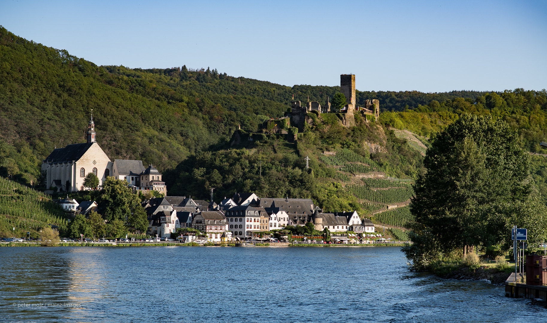 Mosel - Beilstein und Burgruine Metternich