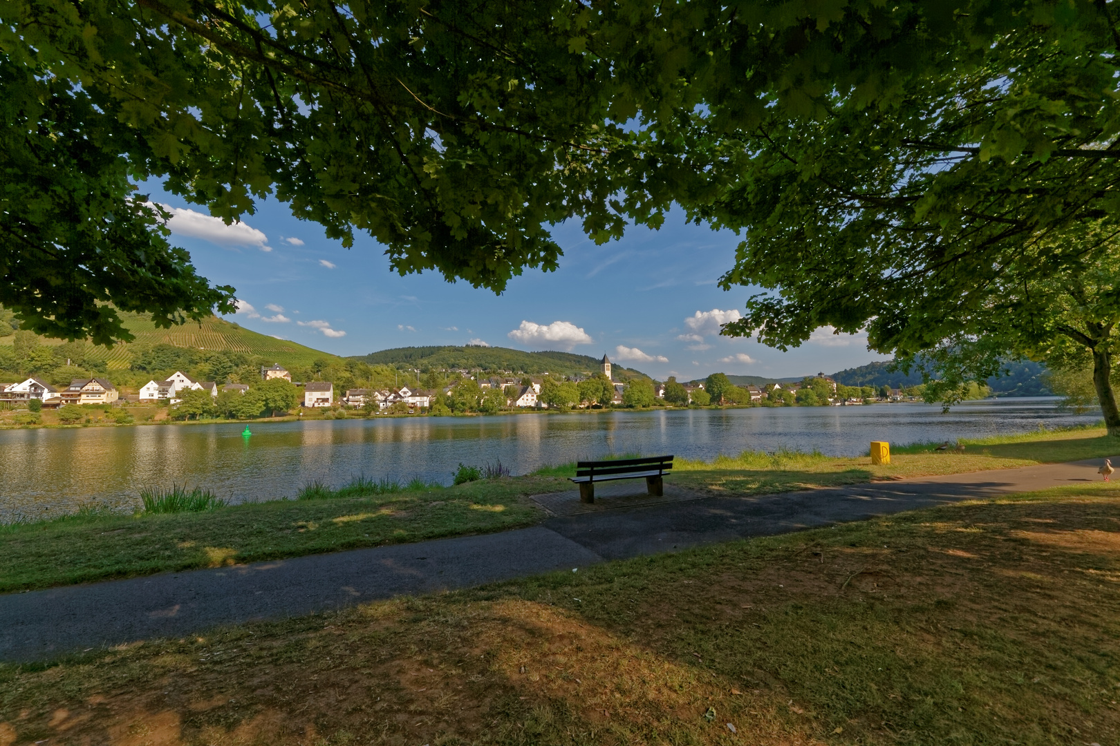 Mosel - Blick nach Bullay