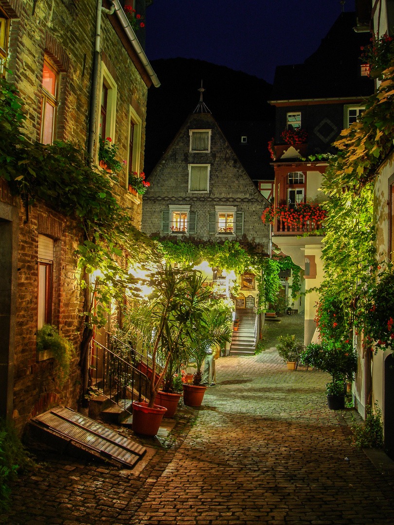 Mosel : Gasse in Beilstein