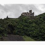 Mosel - Impressionen " Blick zur Burg Landshut "