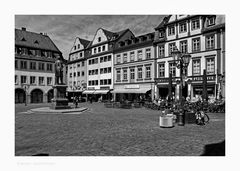 Mosel - Impressionen " Koblenz - der Jesuitenplatz, am frühen Morgen "