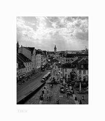 Mosel - Impressionen " Trier - der Blick, von der Porta Nigra "