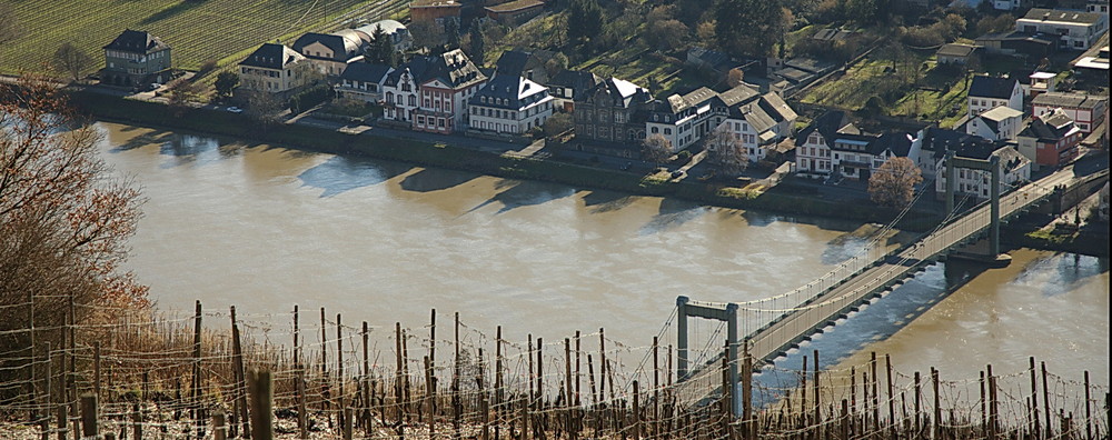 Mosel Riviera und Hängebrücke Wehlen