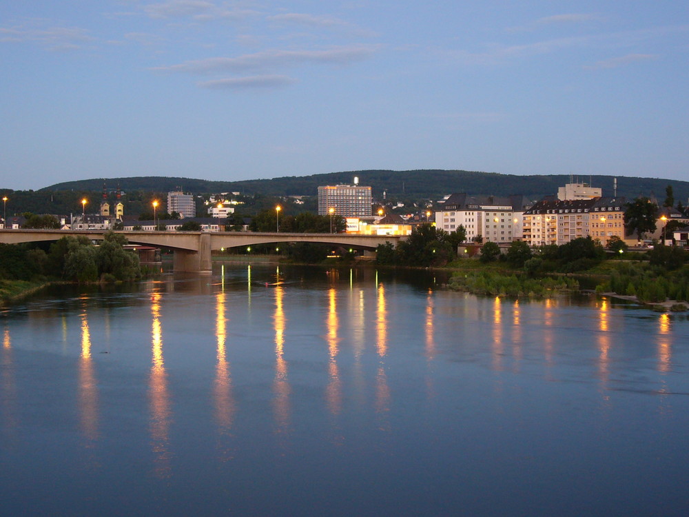 Mosel-Skyline von Koblenz