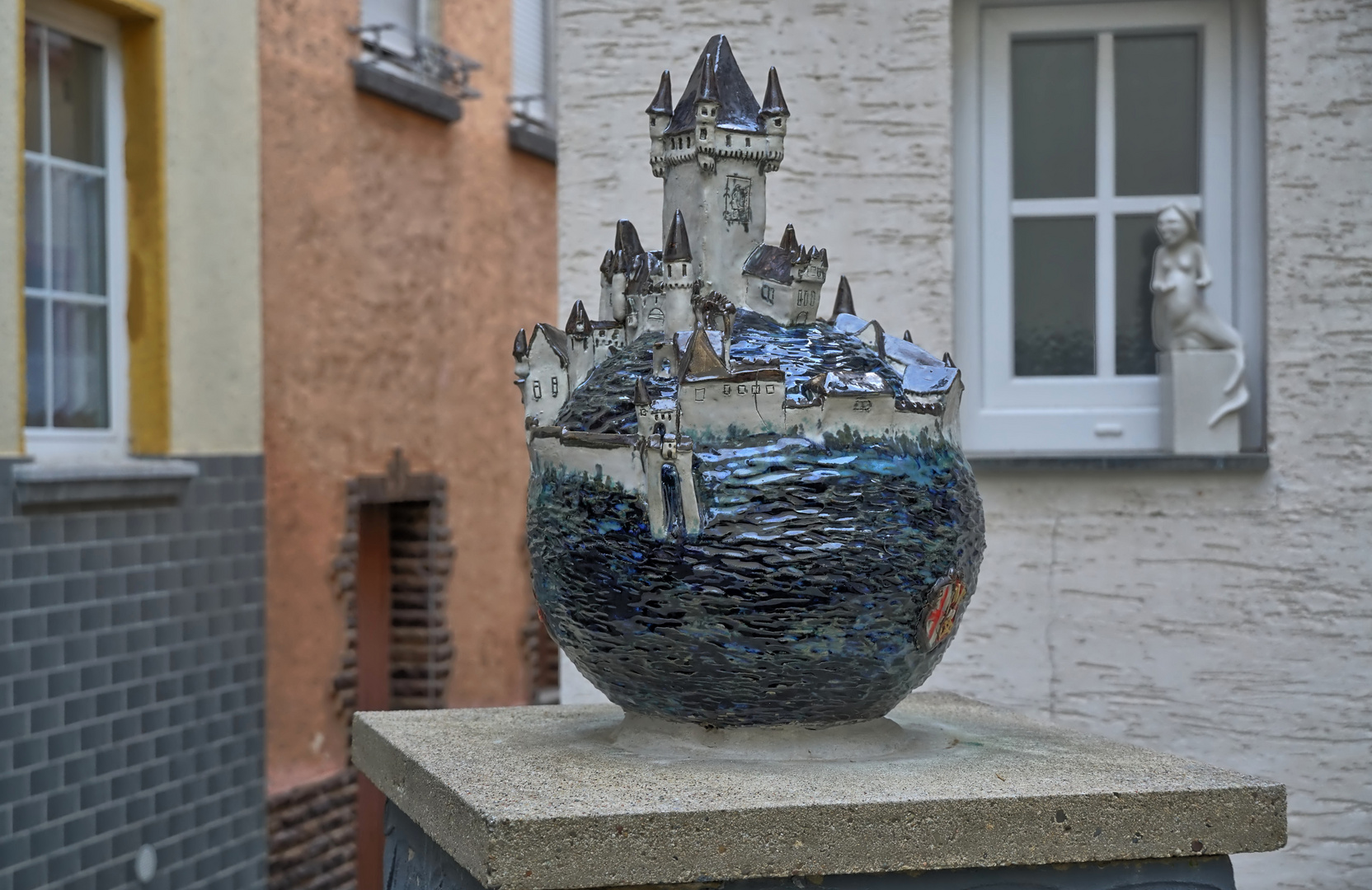 Mosel - Stadtschmuck in Cochem