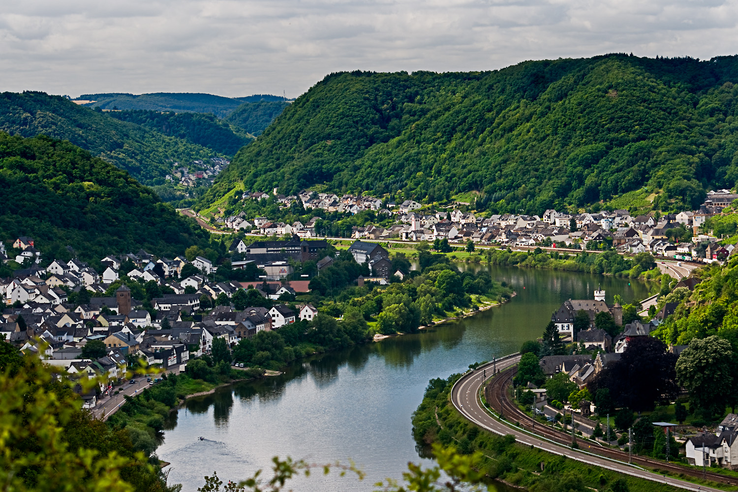 Moselausblick auf Kobern-Gondorf