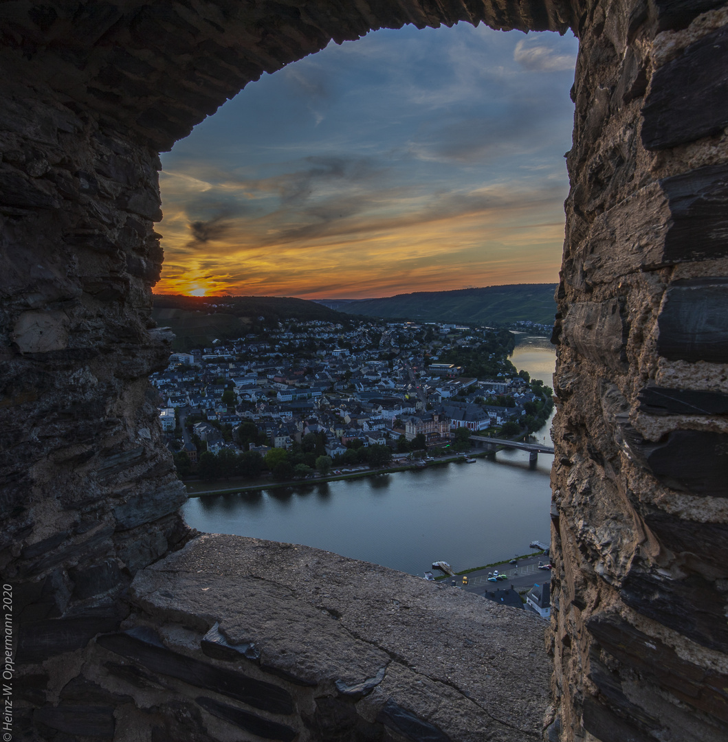 Moselblick v. Ruine Landshut