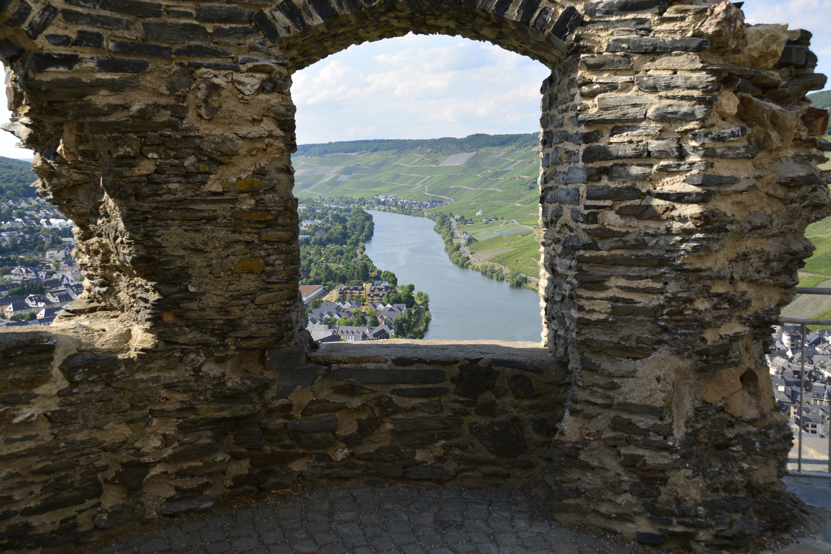 Moselblick - Von der Festung Landshut