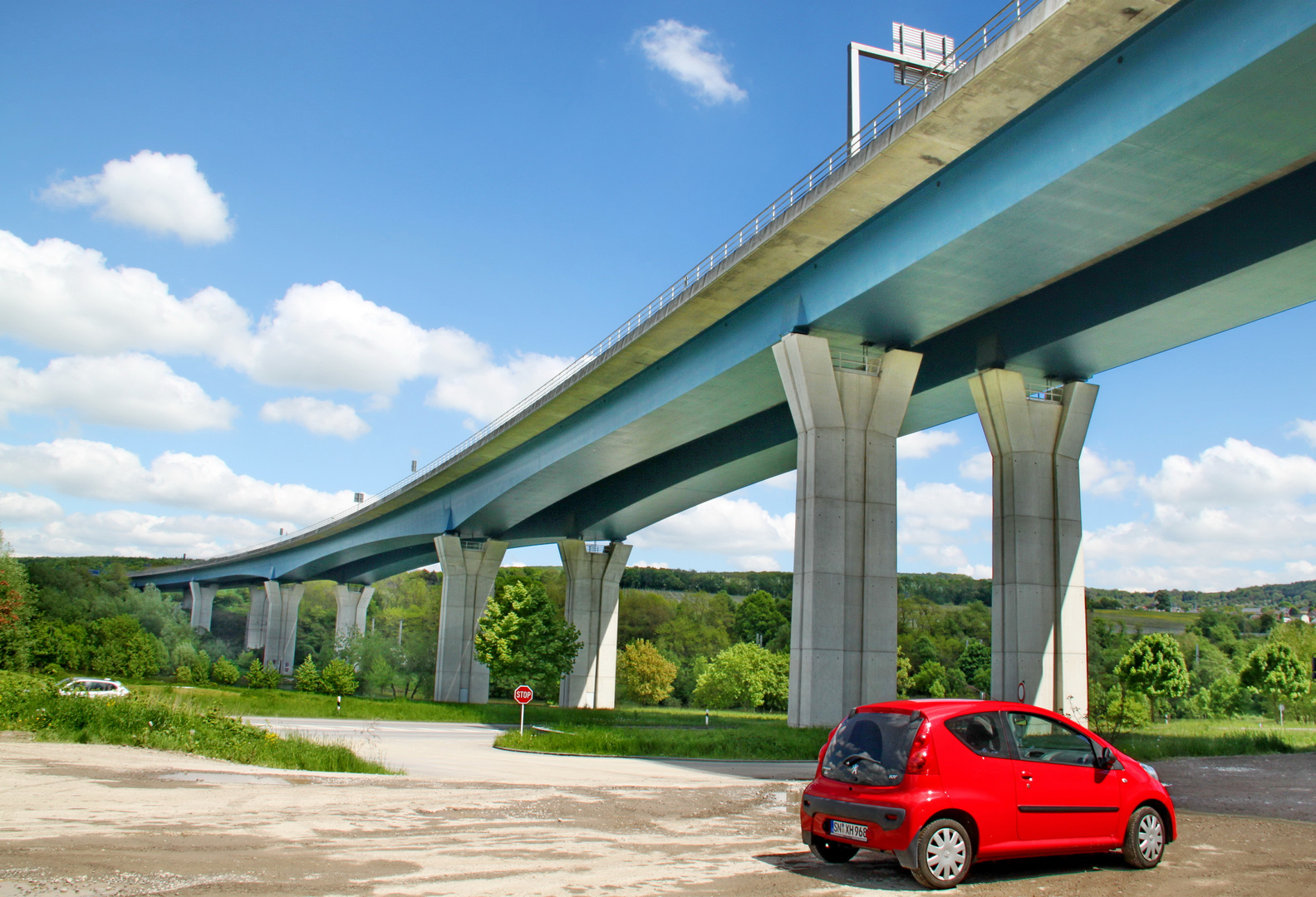 Moselbrücke B 407 Schengen