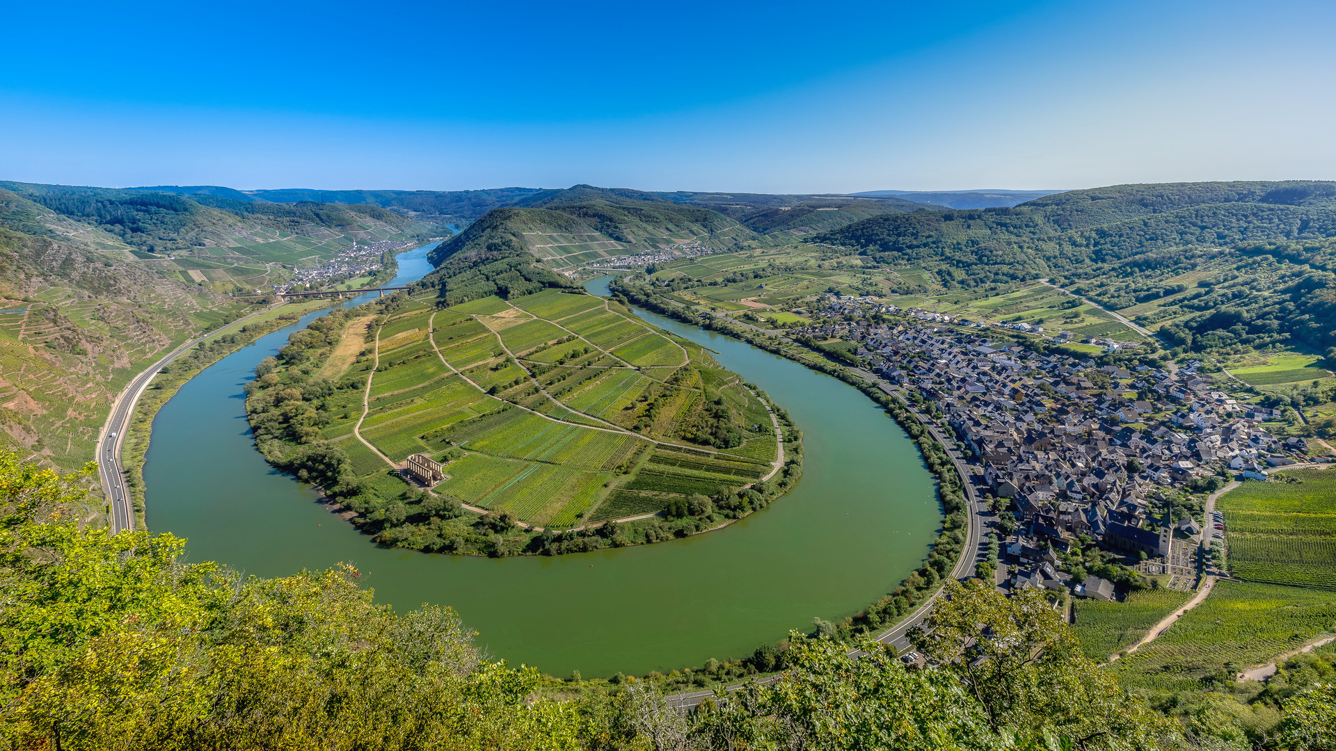 Moselschleife bei Bremm....