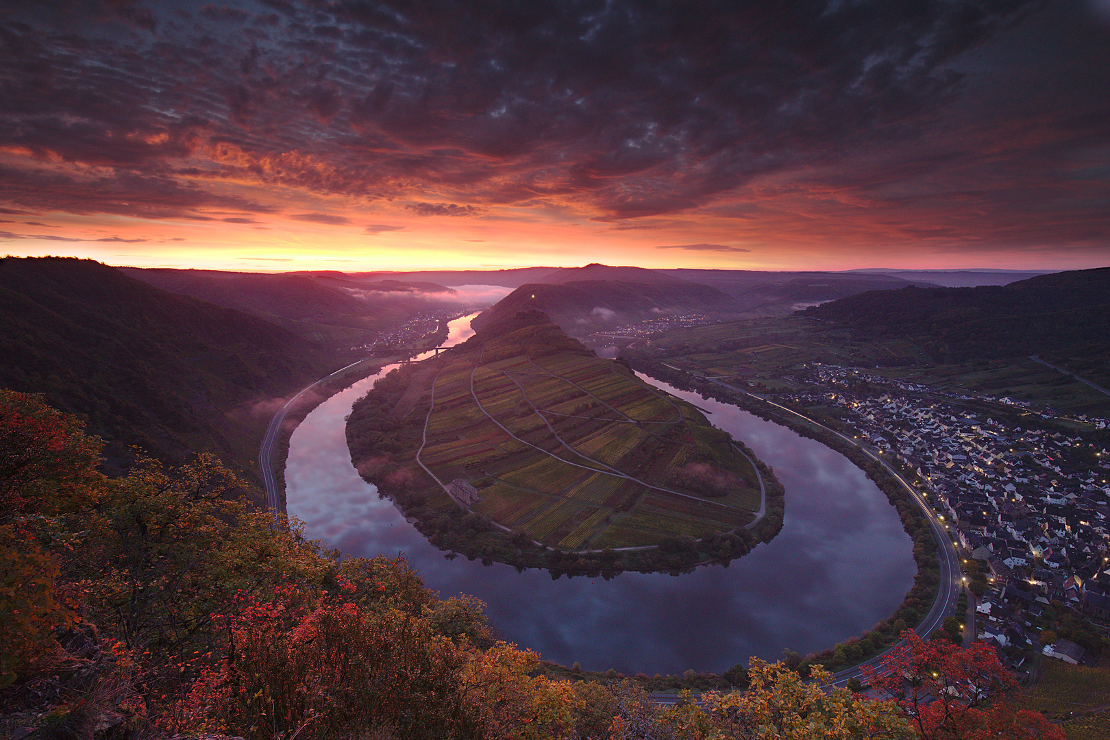 Moselschleife bei Bremm