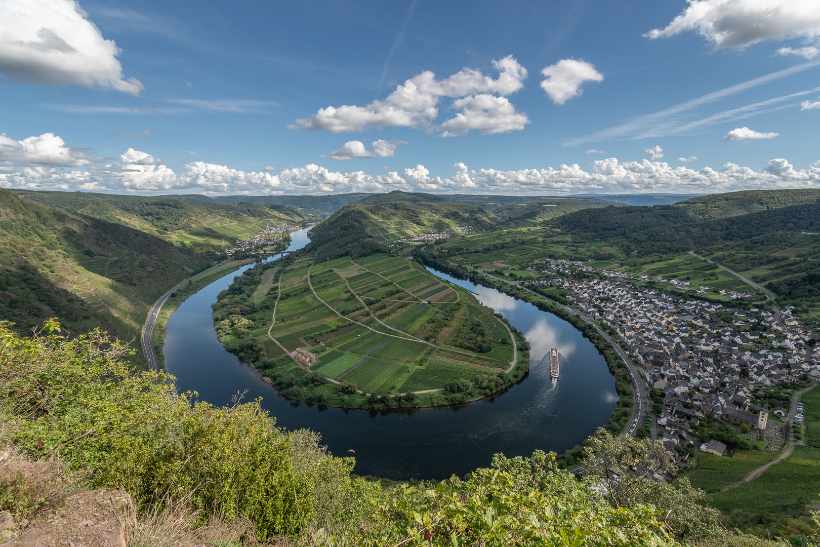 Moselschleife bei Bremm