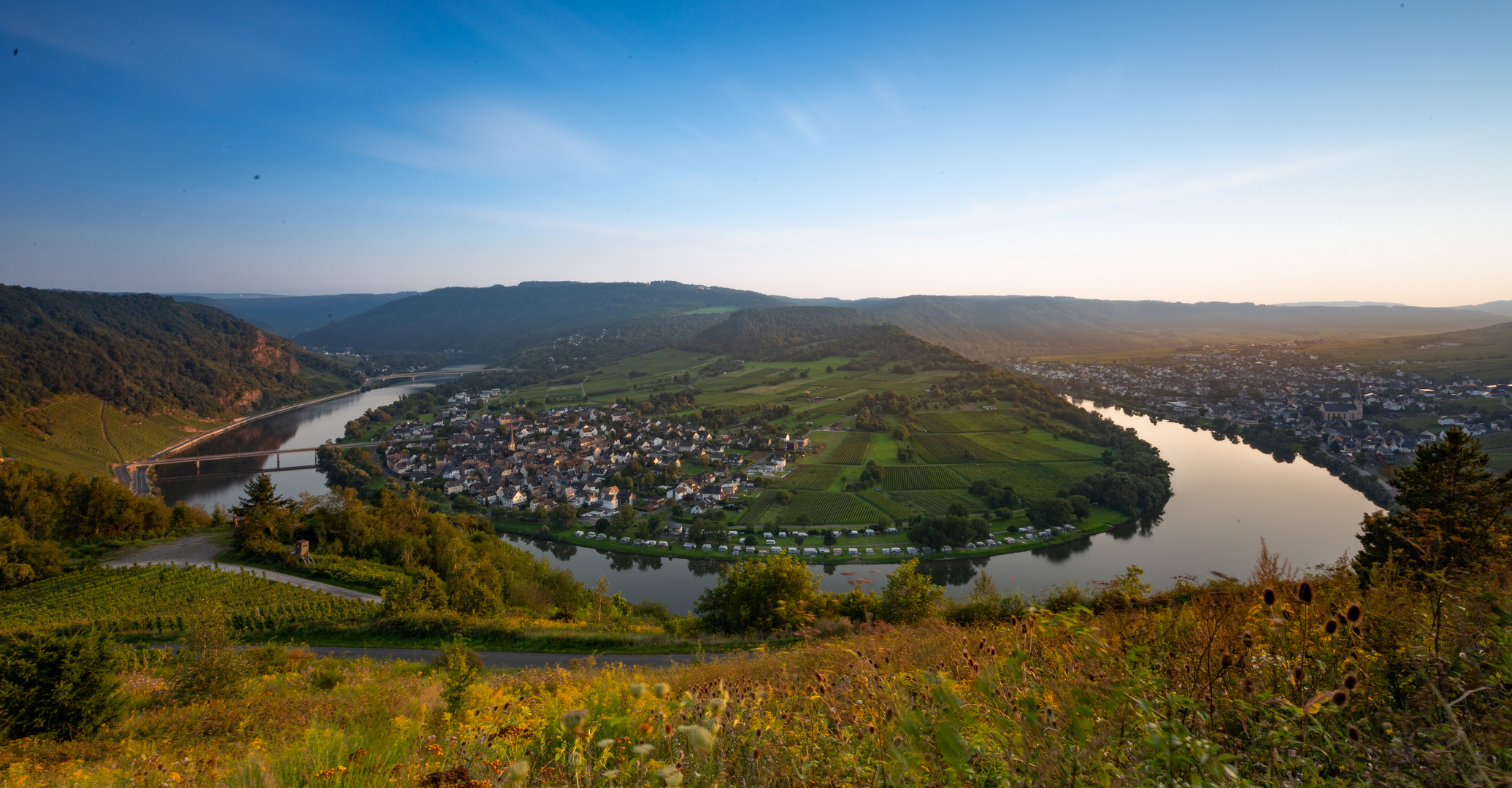 Moselschleife bei Kröv