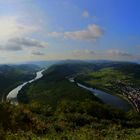 Moseltal nach Sonnenaufgang