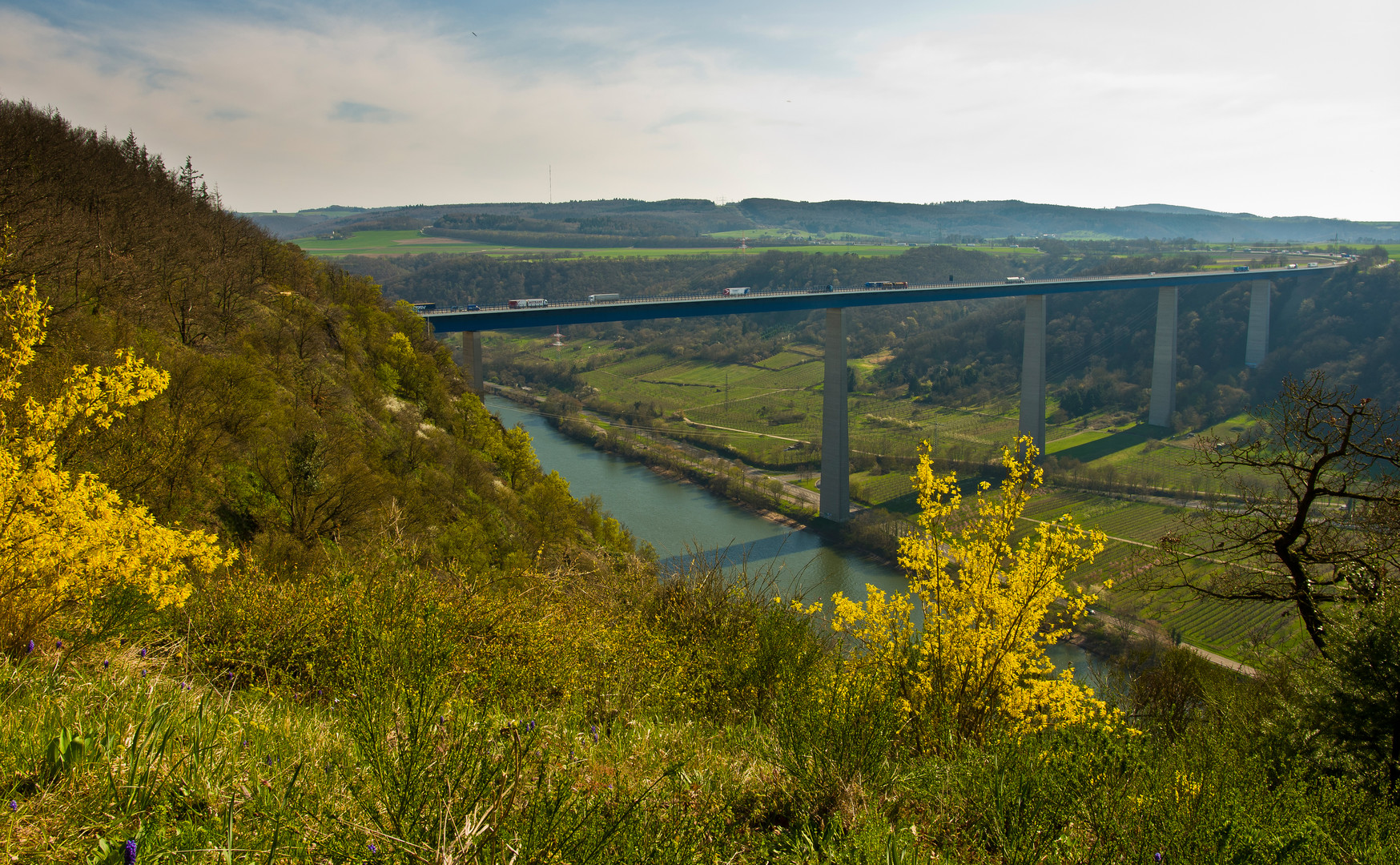 Moseltalbrücke Dieblich, 136m hoch