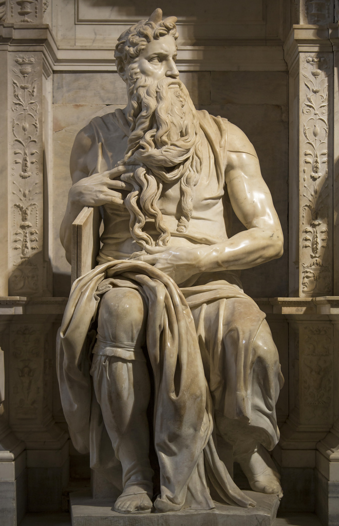 Moses von Michelangelo in San Pietro in Vincoli