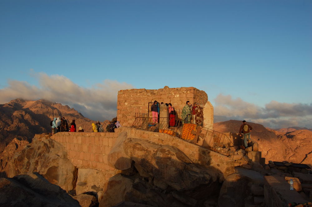 Mosesberg bei Sonnenaufgang