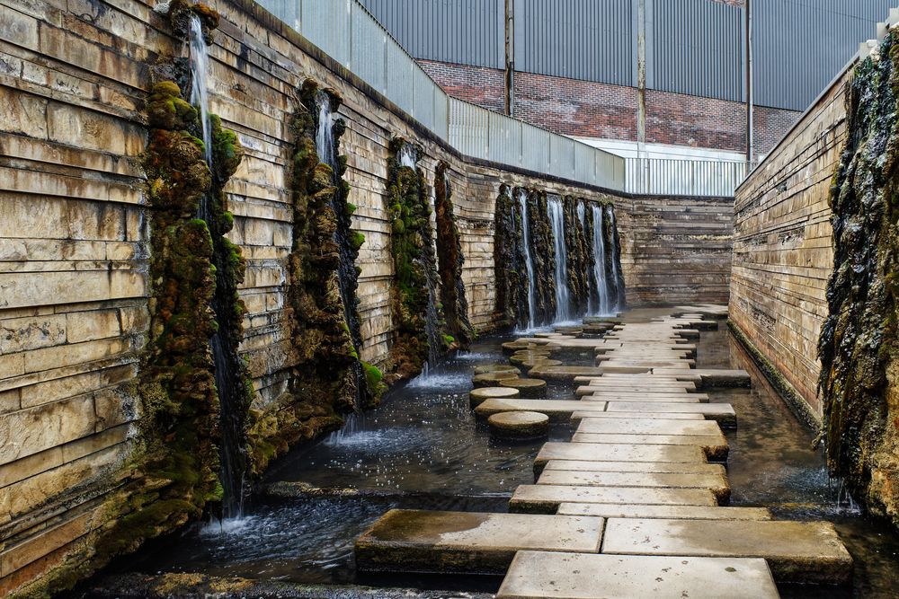 Mosesgang in den Wassergärten Landsweiler-Reden  (2)