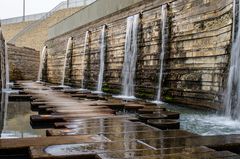 Mosesgang in den Wassergärten Landsweiler-Reden