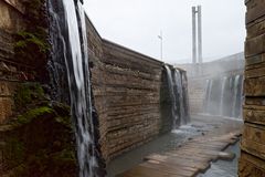 Mosesgang unter Dampf in den Wassergärten Landsweiler-Reden 