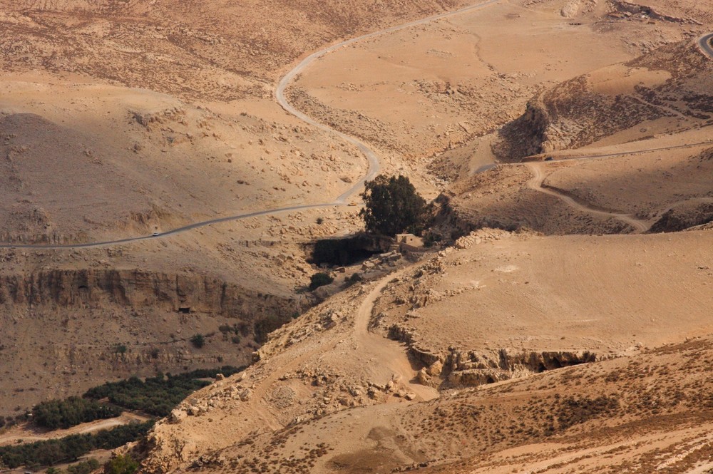 mosesquelle berg nebo (jordanien)