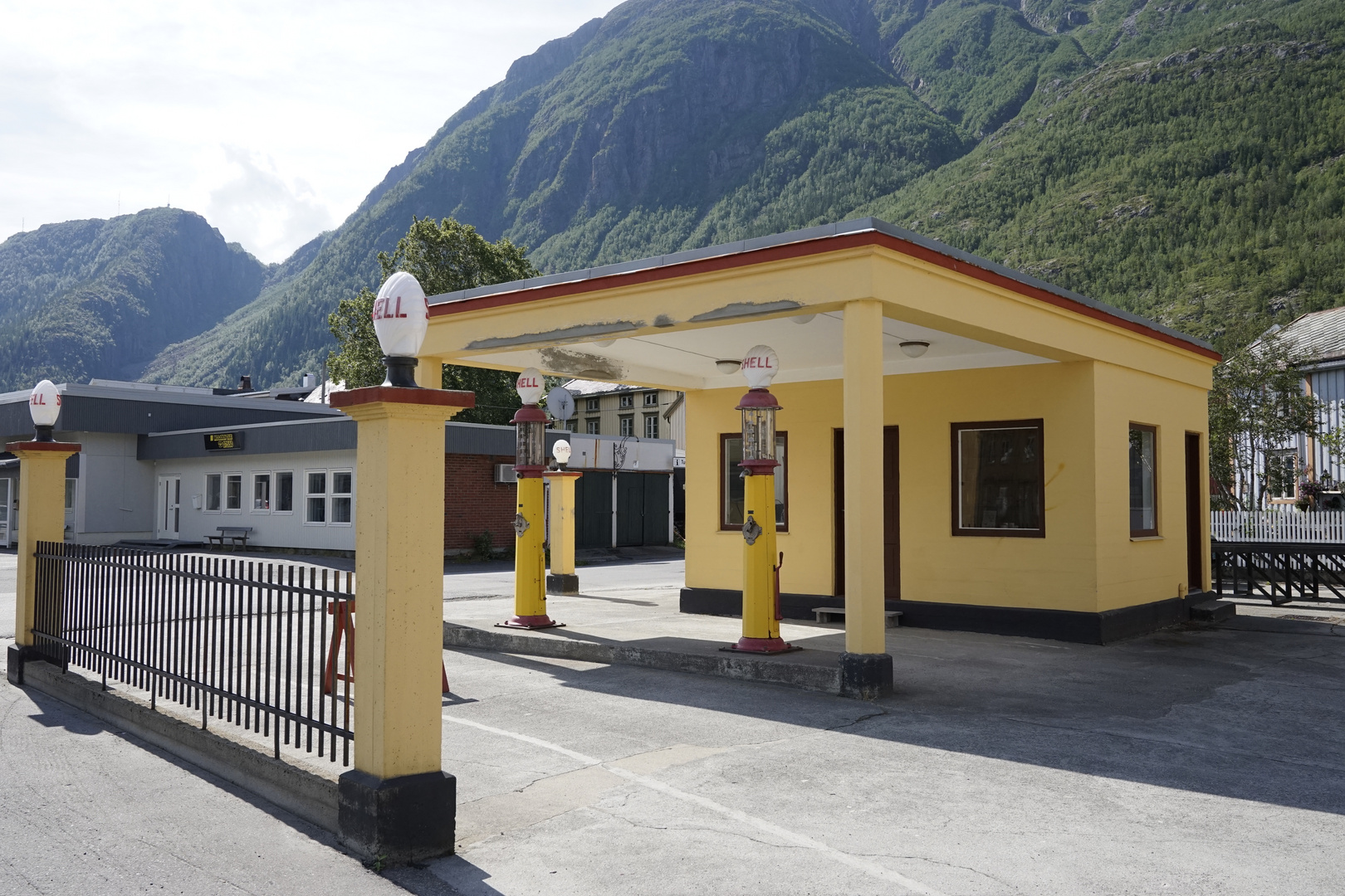 Mosjøen Schell Tankstelle