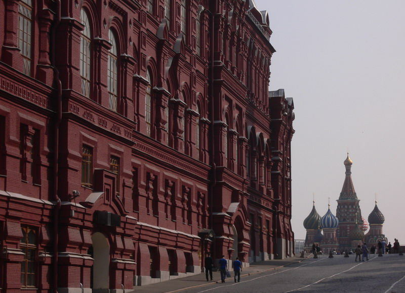 Moskau, am Roten Platz