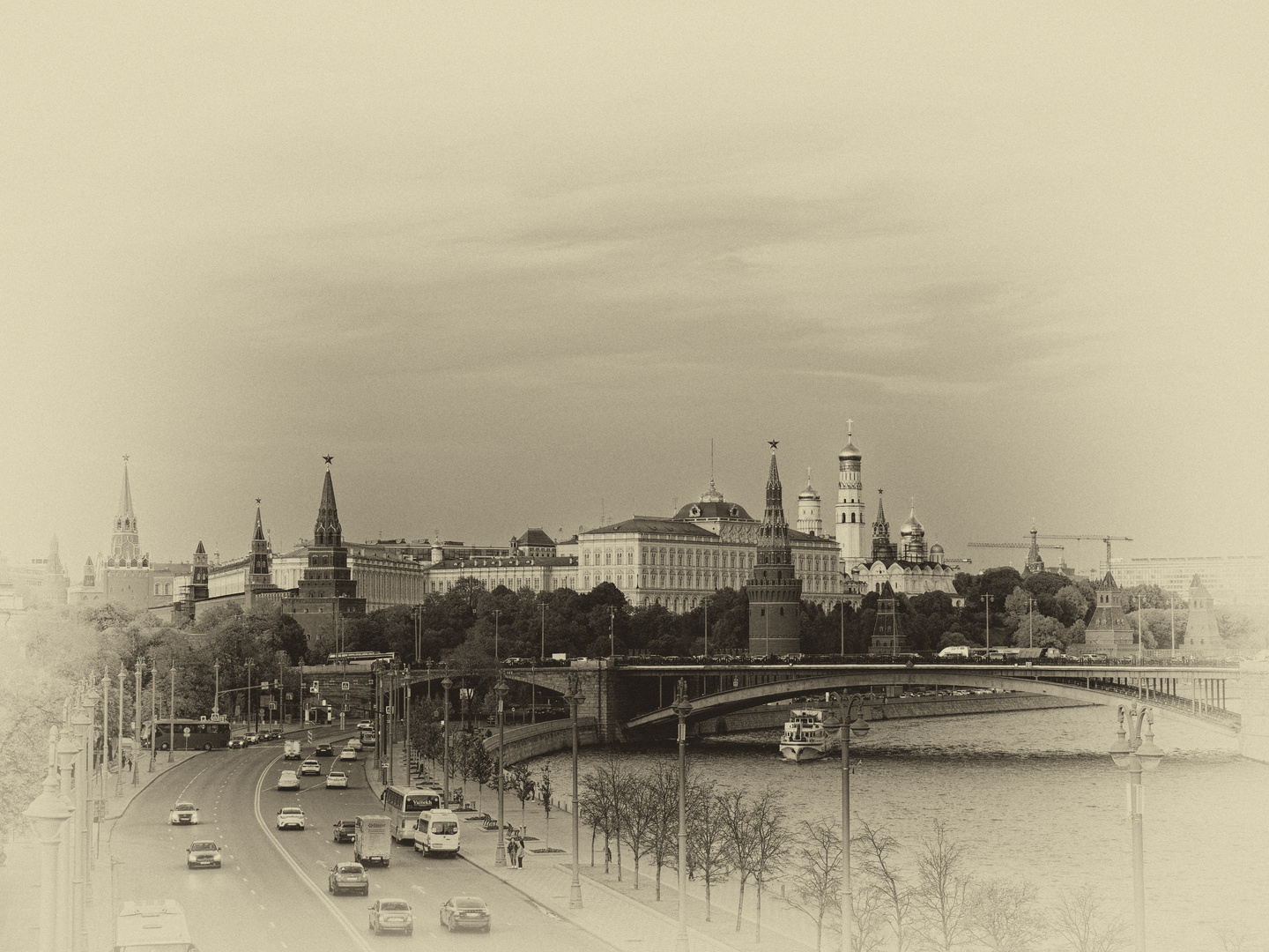 Moskau, Aussicht auf Kreml