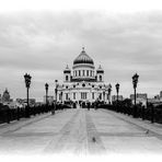 Moskau. Christ-Erlöser-Kathedrale
