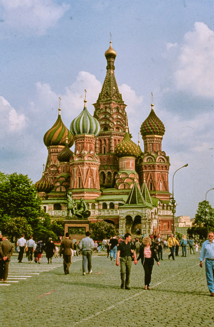 Moskau - Roter Platz - Basilikuskathedrale
