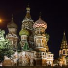 Moskau - Roter Platz mit Basilius-Kathedrale
