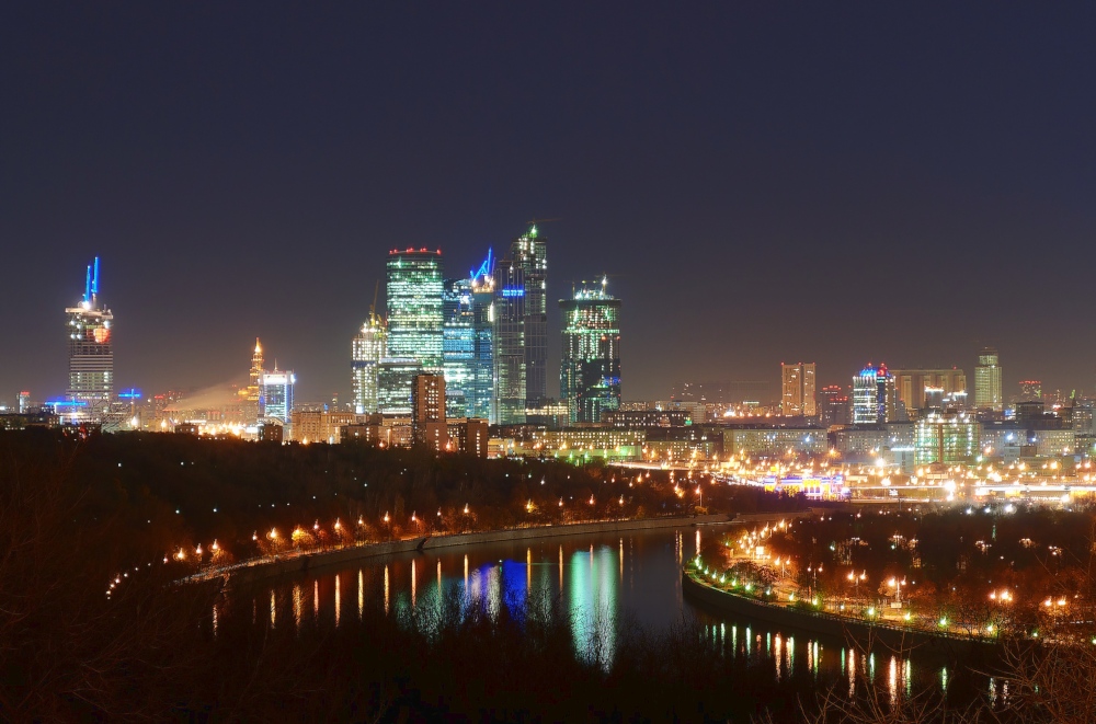 Moskau Skyline