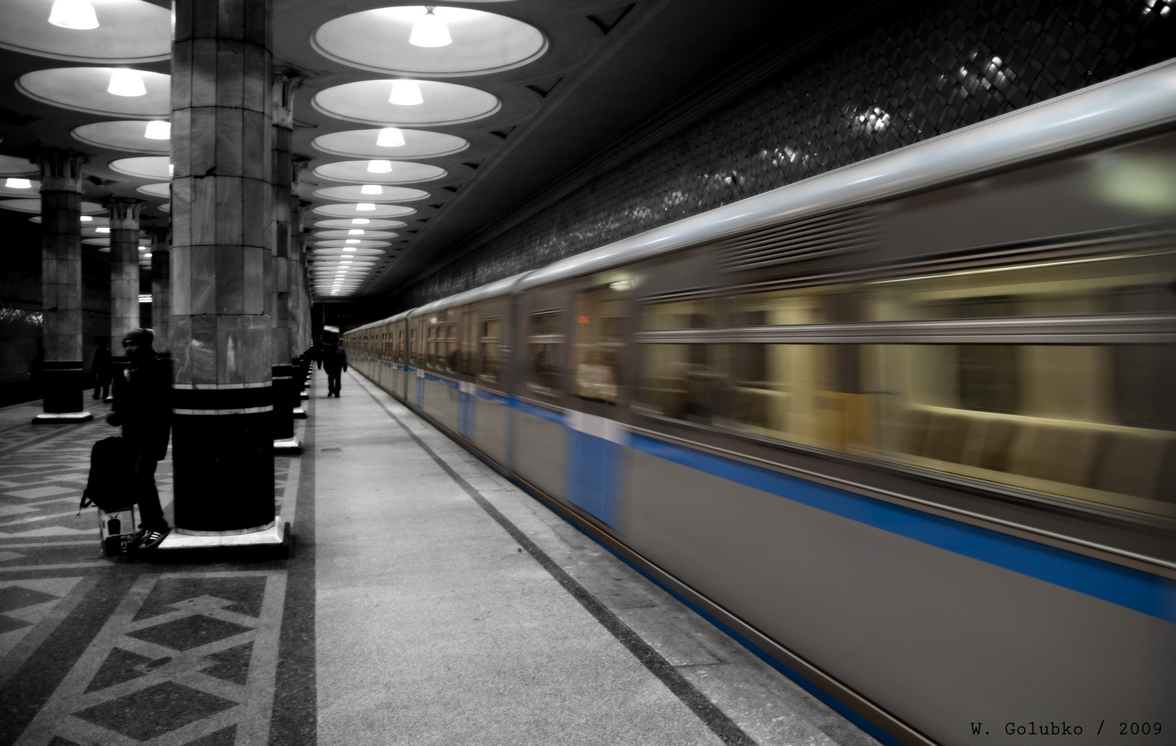 Moskauer Metro (Color Key)