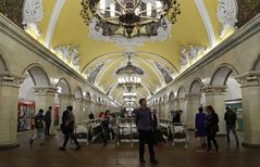 Moskauer Metro - Station Komsomolskaja 