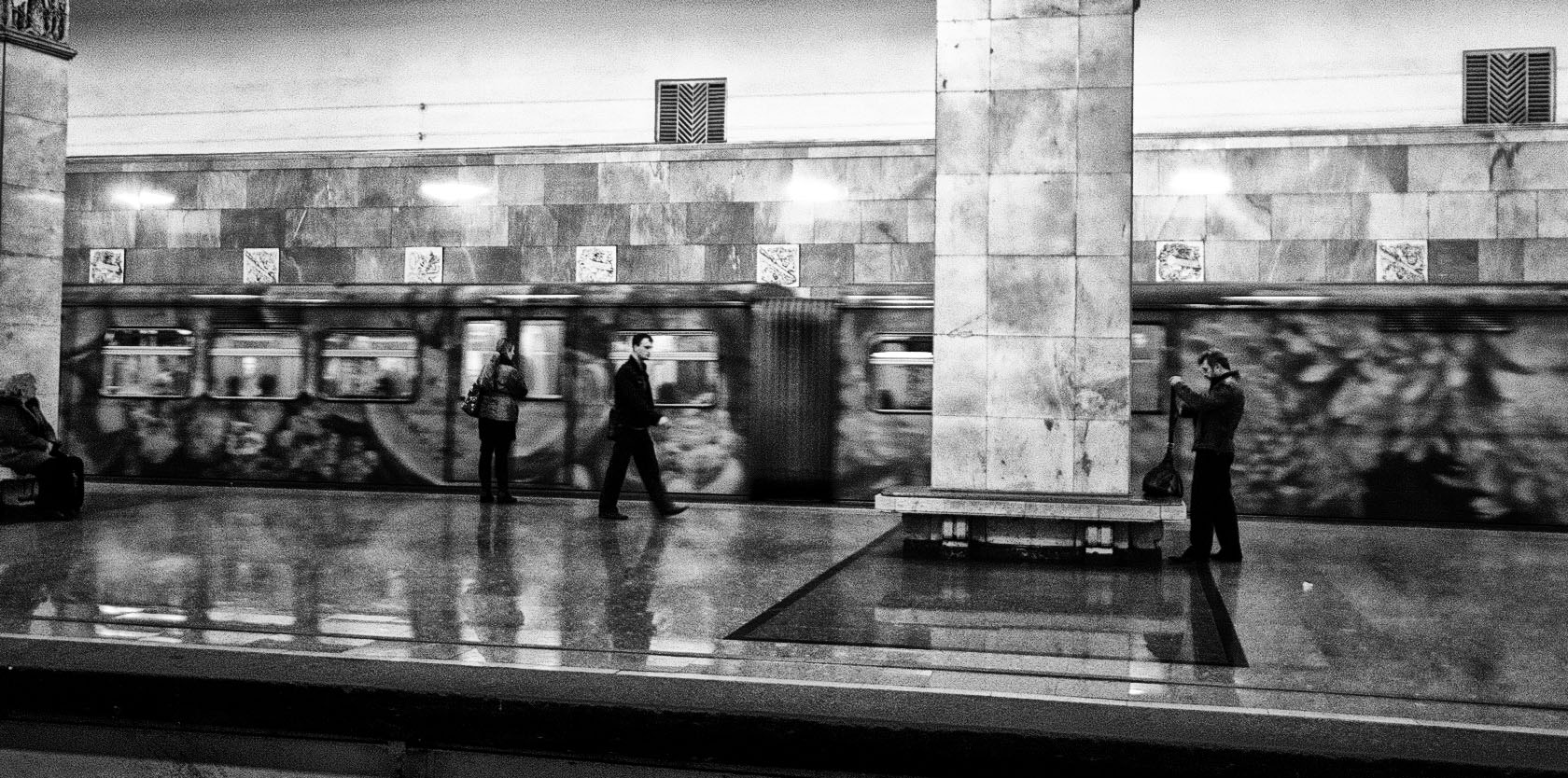 Moskauer U-Bahn-Station