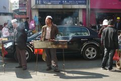 Moslemische Spießchengriller in Kunming