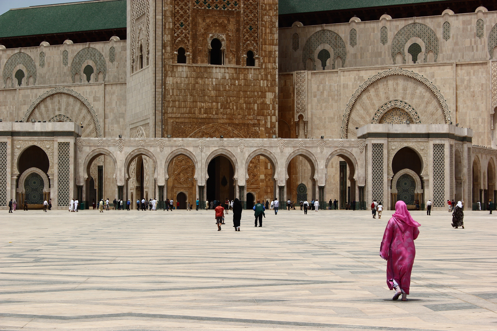 Mosque Hassan II.