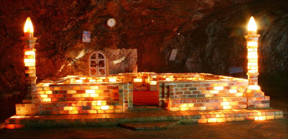 MOSQUE IN SALT MINE