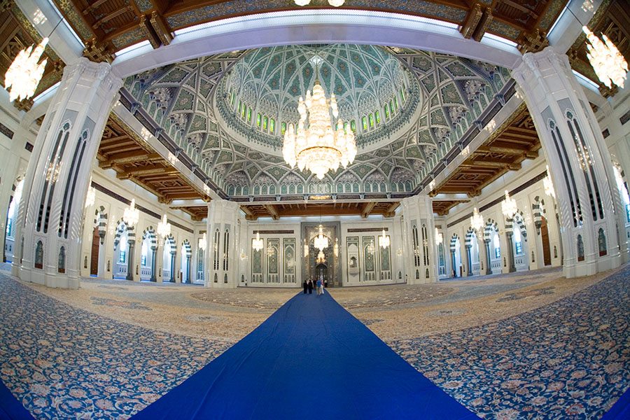 Mosque mit Fisheye