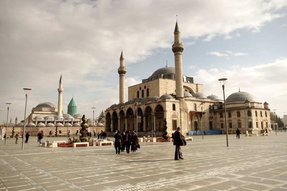 Mosquée d'Ala'ad Din et Mausolée de Mevlana, Kony, Turquie