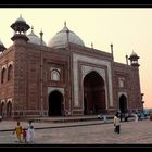 Mosquée du TAJ MAHAL au couchant