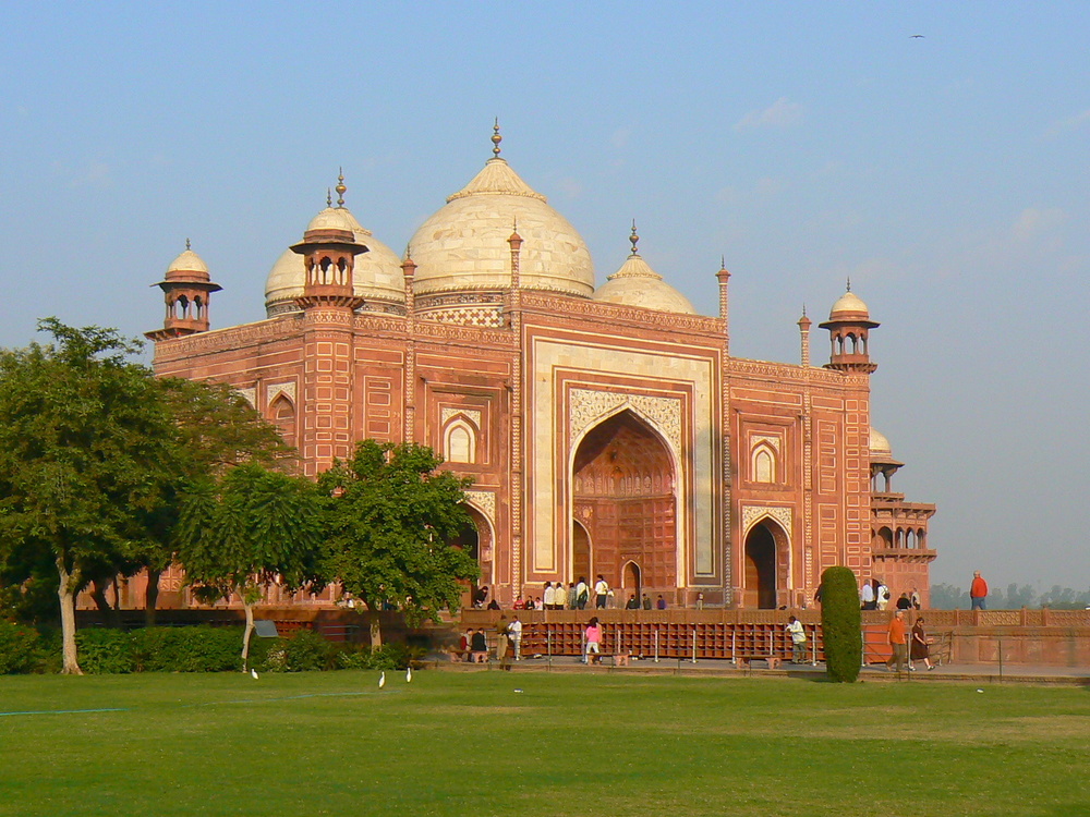 Mosquée du Taj Mahal .