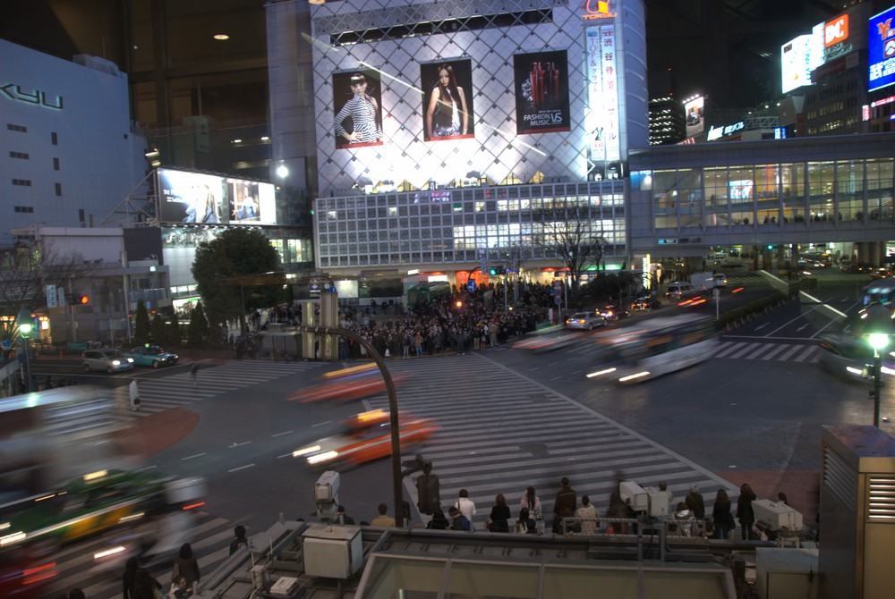 Most Famous Crosswalk In The World Shibuya Tokyo