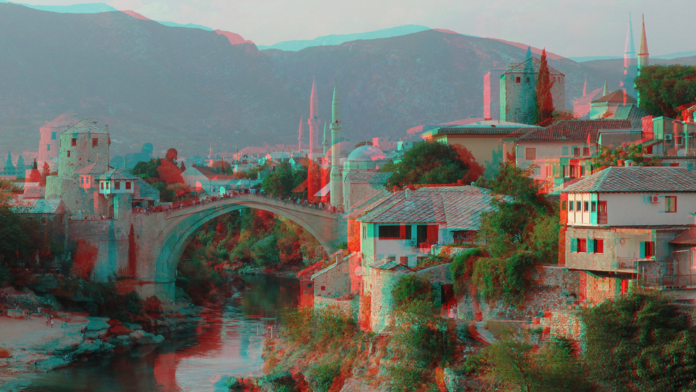 Mostar am Abend + MPO