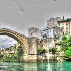 MOSTAR and the famous BRIDGE, Bosnia and Herzegovina  