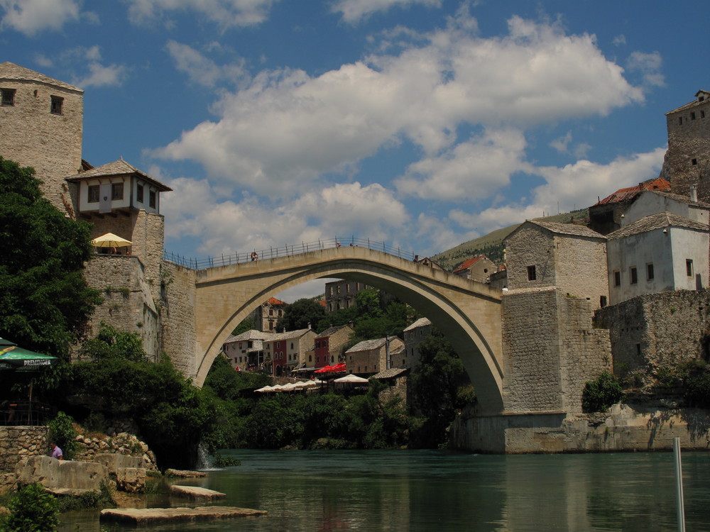 Mostar - Brücke - Juni 2009