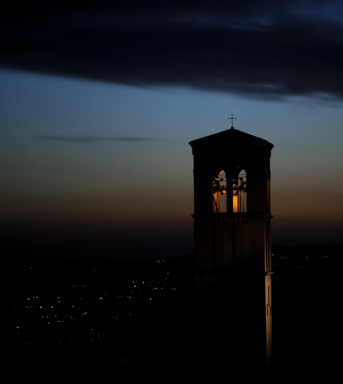 Mostra collettiva: "Tra le mura di Assisi" - 13. Si fa sera