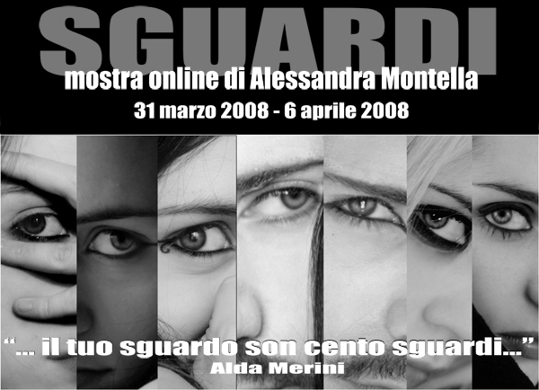 Mostra online di Alessandra Montella: "Sguardi"