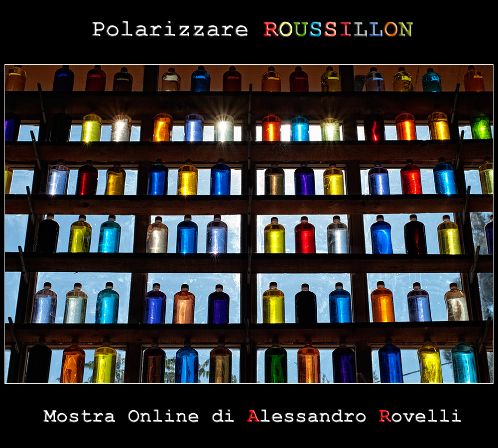 Mostra online di Alessandro Rovelli "Polarizzare Roussillon"